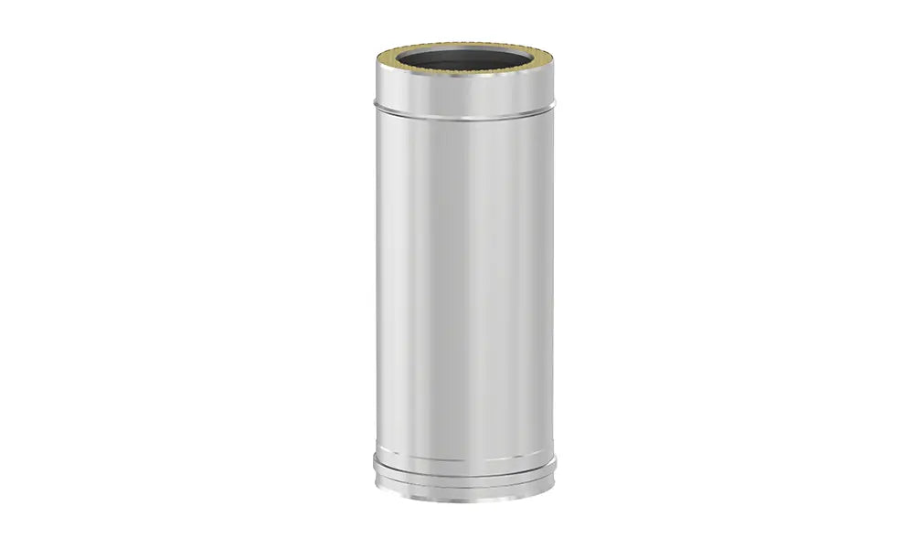 SOLINOX Premium Schornsteinrohr Ø 150 mm Länge 500 mm Edelstahl