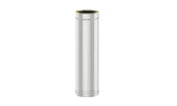 SOLINOX Premium Schornsteinrohr Ø 150 mm Länge 1000 mm Edelstahl