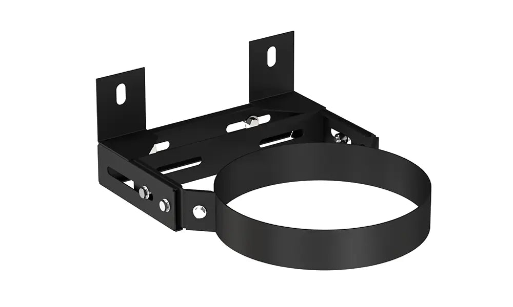SOLINOX Premium Wandhalter Ø 150 mm 70 bis 110 mm Schwarz