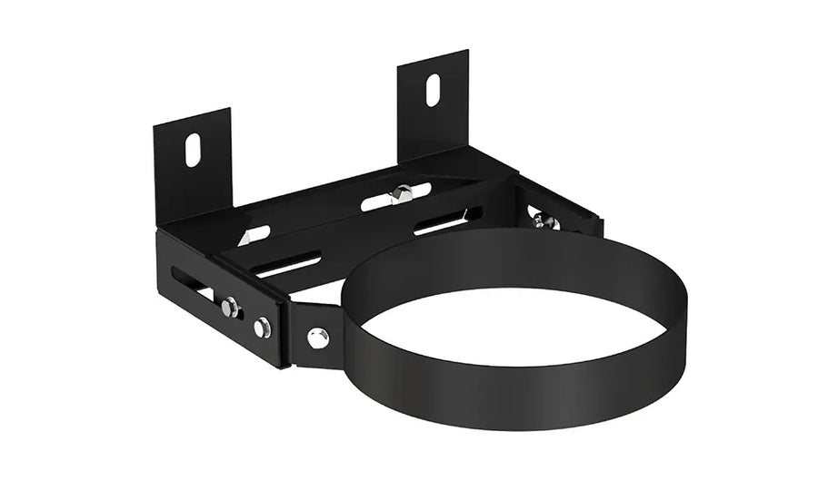 SOLINOX Premium Wandhalter Ø 150 mm 70 bis 110 mm Schwarz