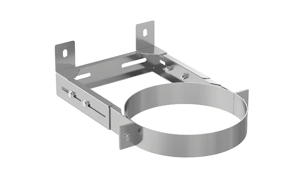 SOLINOX Premium Wandhalter Ø 150 mm 120 bis 210 mm Edelstahl